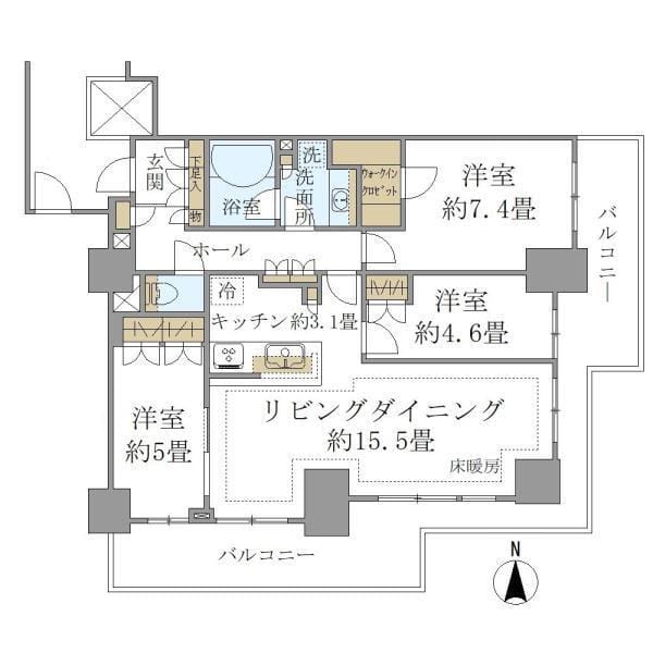 Brillia Tower KAWASAKI 2608