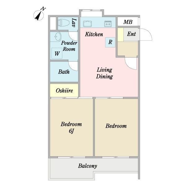 都立大一ツ木マンションの写真