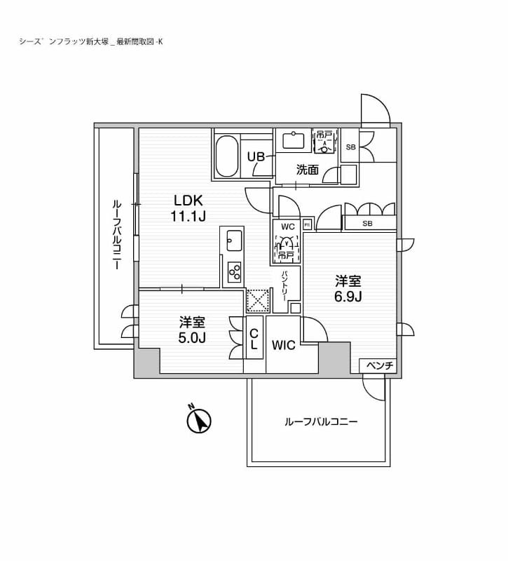 シーズンフラッツ新大塚 507