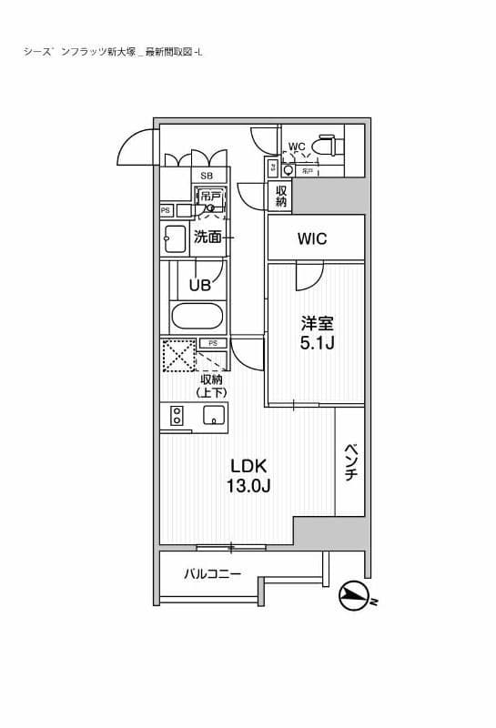 シーズンフラッツ新大塚 603