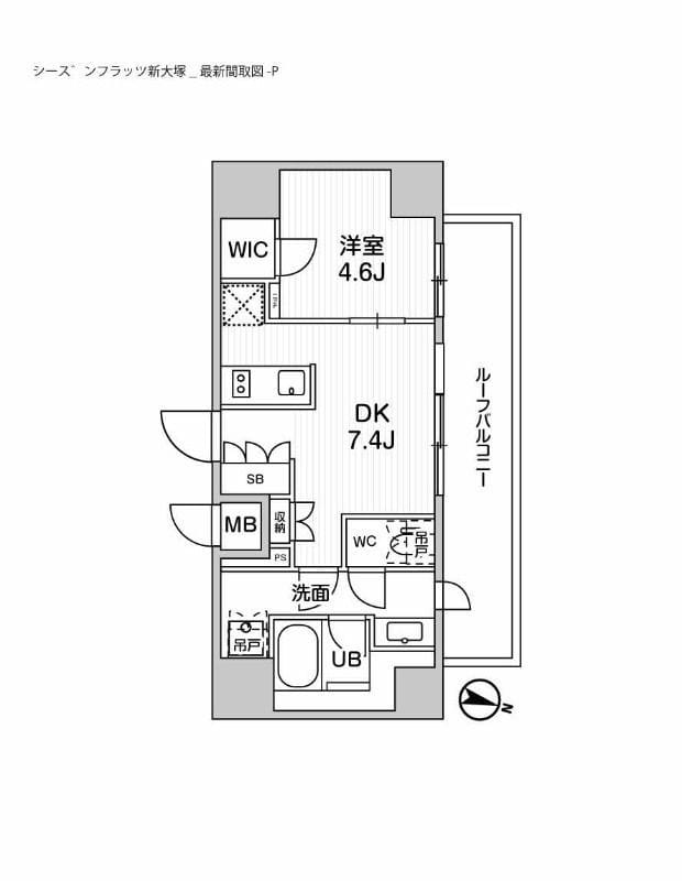 シーズンフラッツ新大塚 803