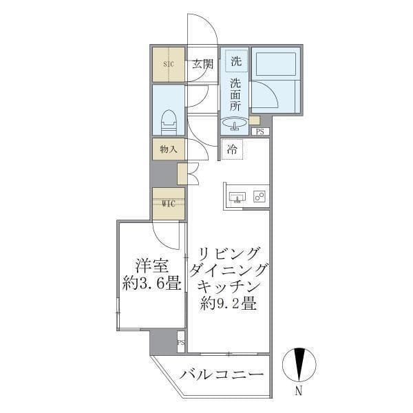 Solast Square綾瀬 101 間取り図