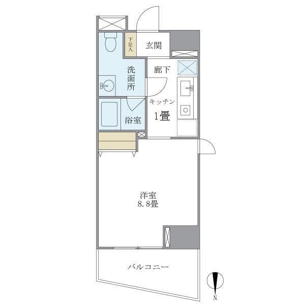 マイプレジール広尾 1106
