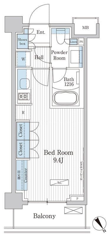 パークアクシス門前仲町テラス 226
