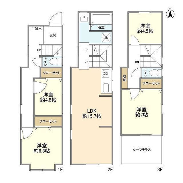 長崎4丁目貸家 25万円/入力なし/なし