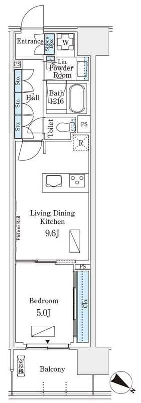 ロイヤルパークス有明 1147