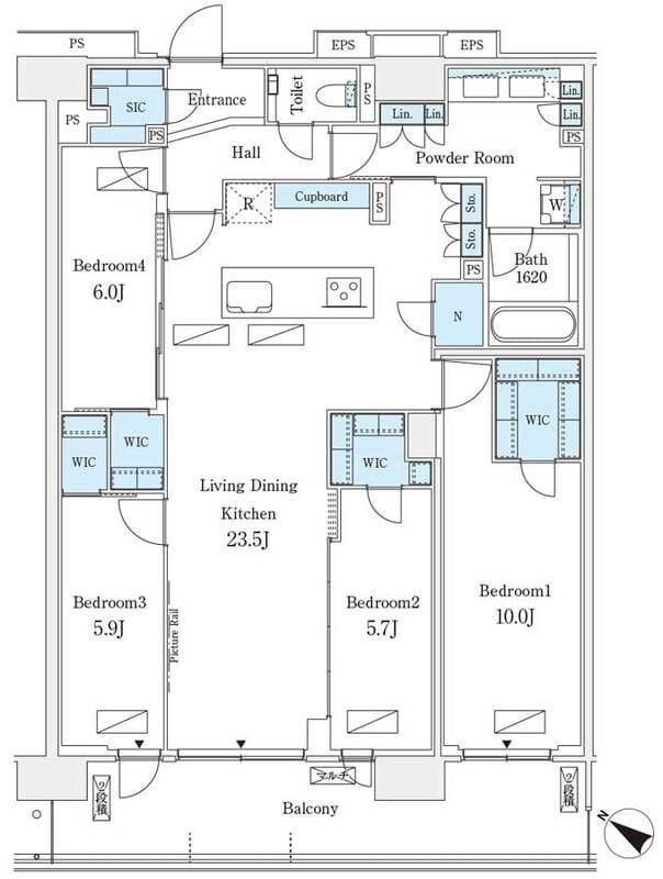 ロイヤルパークス有明 1505