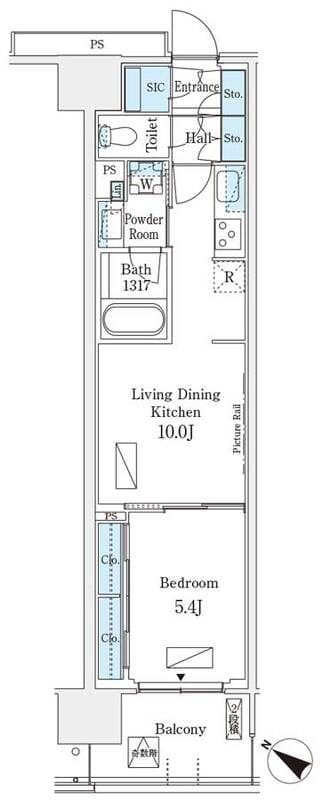 ロイヤルパークス有明 803