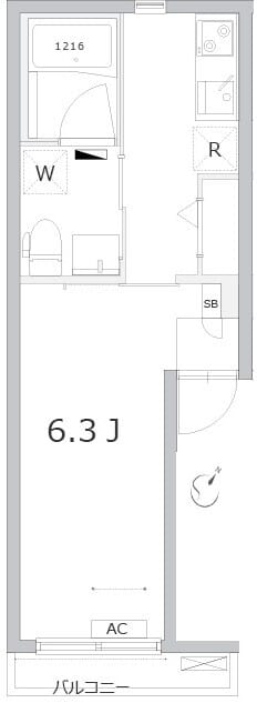 ディアコート不動前 201