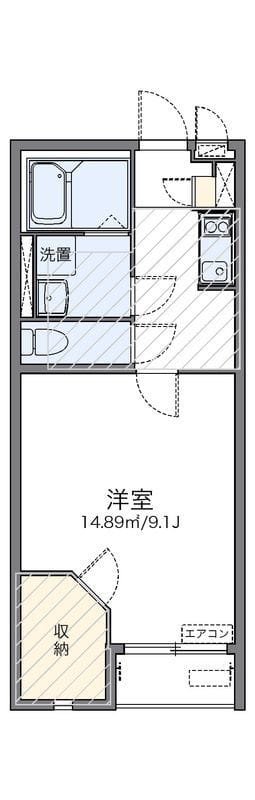 レオネクスト矢シ塚A 103 間取り図