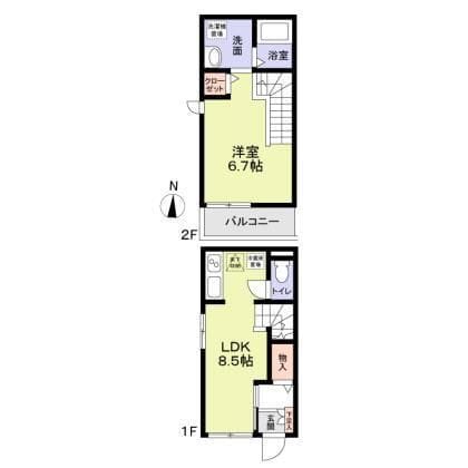 アレアセントロ 104 間取り図