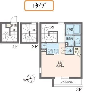 エルスタンザ東尾久 0306 間取り図