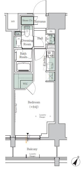 ONE ROOF RESIDENCE TAMACHI(ワンルーフレジデンス田町) 909