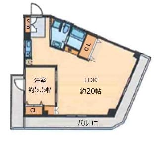 DeLCCS山吹神楽坂 1001 間取り図