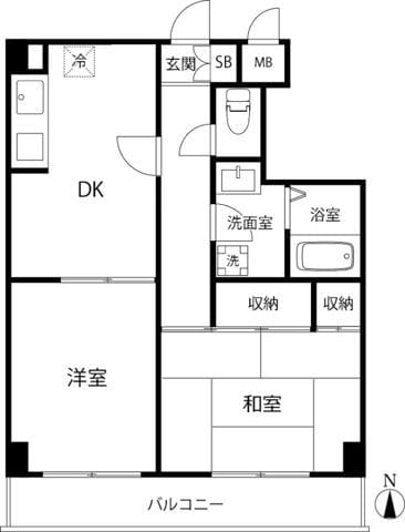DeLCCS山吹神楽坂 906 間取り図
