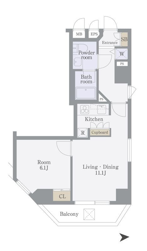 アルカーデンシティリンクス新宿 407