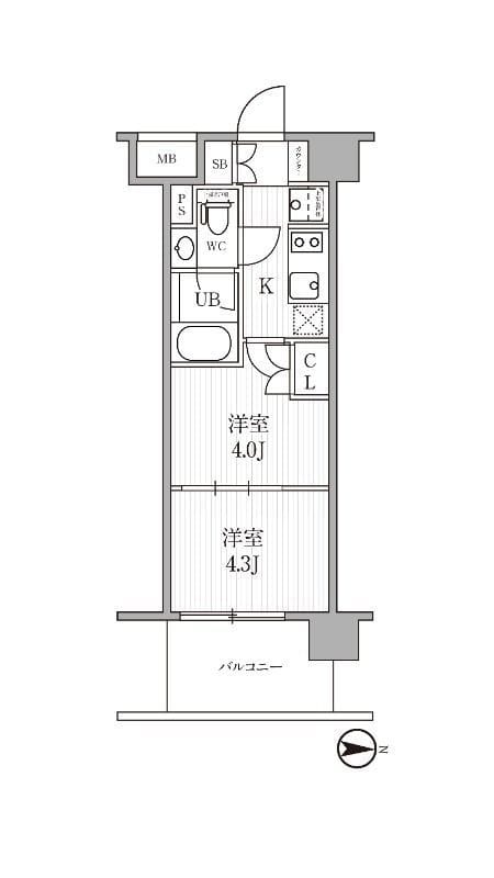 シーズンフラッツ木場 802