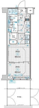 GENOVIA世田谷砧Ⅱ(ジェノヴィア世田谷砧2) 106