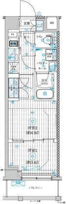 GENOVIA世田谷砧Ⅱ(ジェノヴィア世田谷砧2) 205