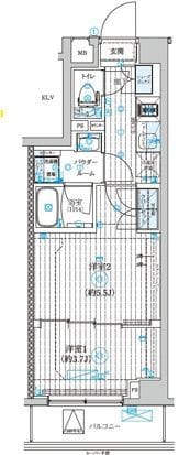 GENOVIA世田谷砧Ⅱ(ジェノヴィア世田谷砧2) 209