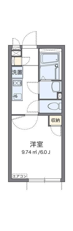 クレイノメイプル 102 間取り図