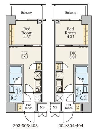 S-RESIDENCE曳舟berenza 204