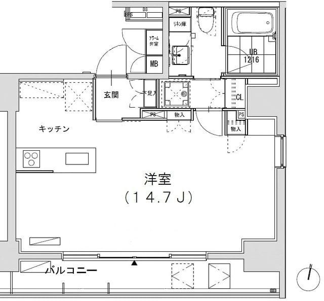 グランディオール広尾テラス 1304