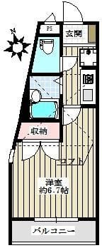 ベスティアパートメントときわ台 201