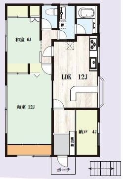 LIFY横浜 2F 間取り図