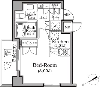 レジディア用賀 0201