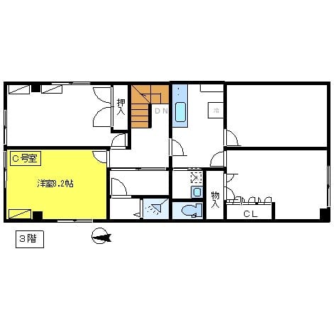 シェアハウス竜泉 C
