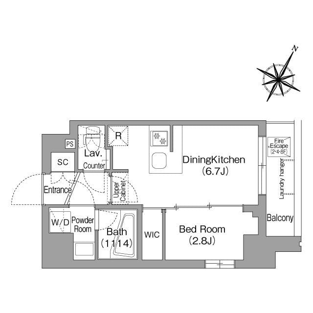 コンフォリア・リヴ新中野SOUTH 0204