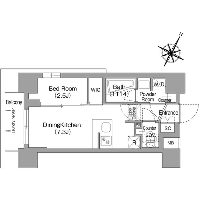 コンフォリア・リヴ新中野SOUTH 0801
