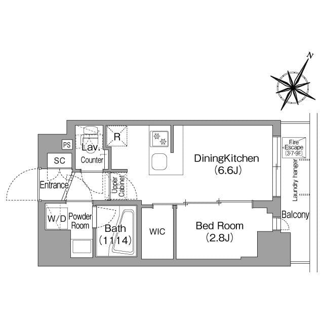 コンフォリア・リヴ新中野SOUTH 0807