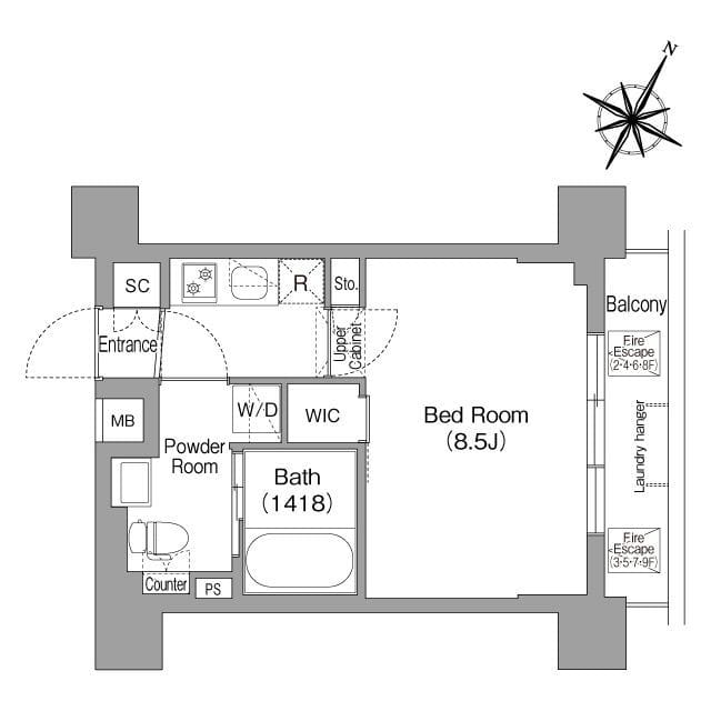 コンフォリア・リヴ新中野SOUTH 0905