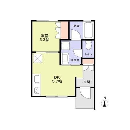 (仮称)杉並区永福3丁目計画 C 間取り図