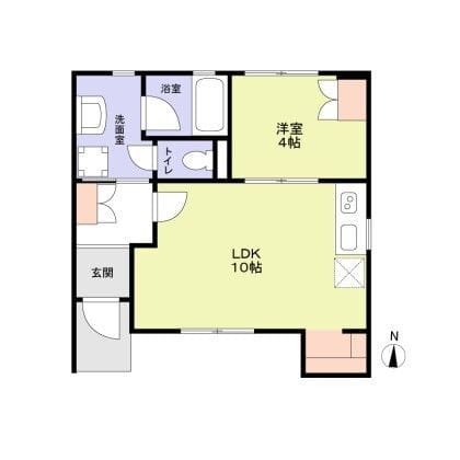 (仮称)杉並区永福3丁目計画 D 間取り図