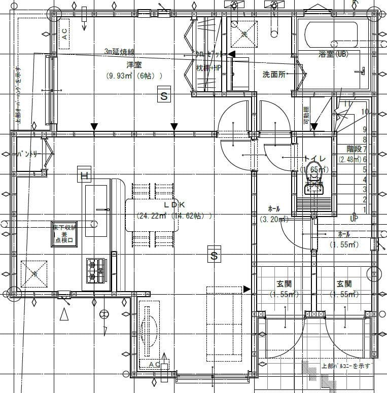 芹が谷アパート 1F 間取り図