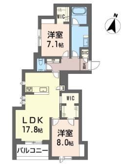 カンタービレ荻窪 301 間取り図