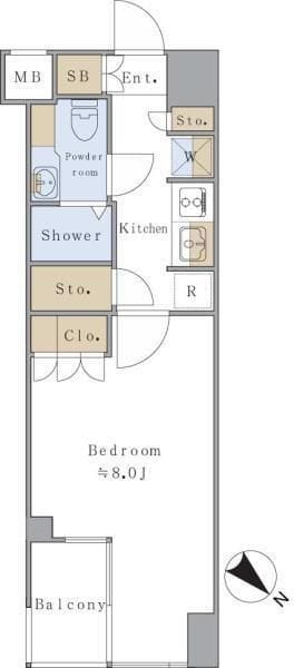 Brillia ist 千駄ヶ谷 206