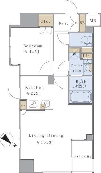 Brillia ist 千駄ヶ谷 405