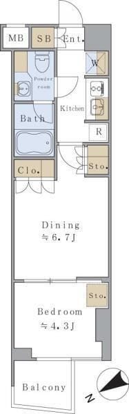 Brillia ist 千駄ヶ谷 516