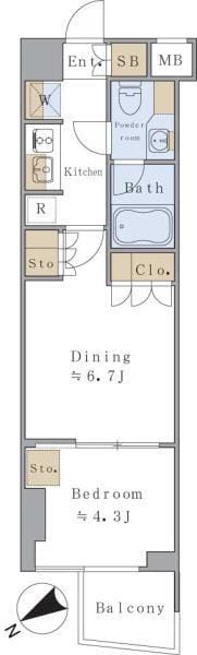 Brillia ist 千駄ヶ谷 811