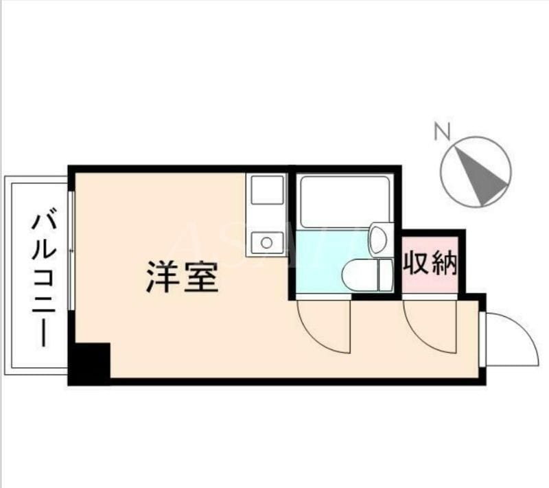 ライオンズマンション愛宕山 302 間取り図