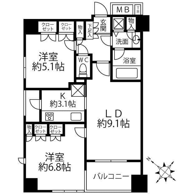 サンクタス築地の写真
