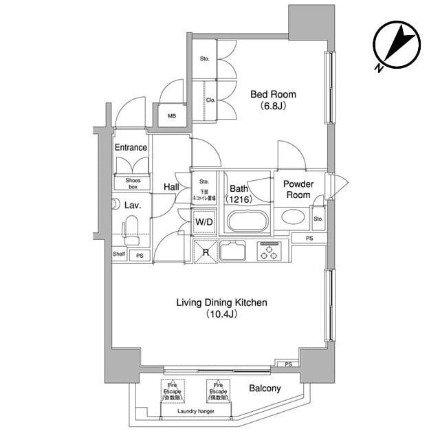 コンフォリア三宿 1204